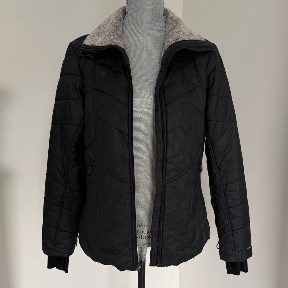 Women's Black Columbia Omni-Heat Quilted Jacket size medium